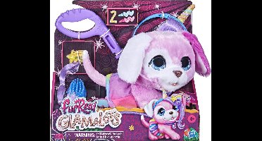 FurReal Glamalots Interactieve knuffel - Puppy met stylingaccessoires