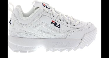 Fila Disruptor Kids Lage sneakers - Leren Sneaker - Meisjes - Wit - Maat 32