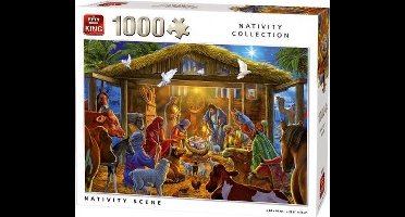 Legpuzzel kerststal 1000 stukjes