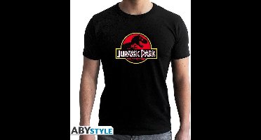 JURASSIC PARK - Tshirt Logo man SS black - new fit