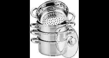 Kinghoff stoompan KH-3322 - met deksel - 20 cm