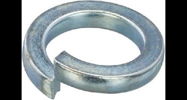 Veerringen - staal/verzinkt - M3x6.2x0.8mm - DIN127B - 250 Stuks
