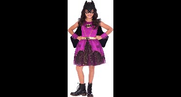Batgirl Jurkje Paars Kind