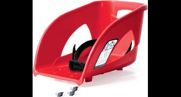 Zadel Ontworpen voor Sleeën Prosperplast Bullet, Bullet Control en Tatra - Rood