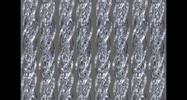 Vliegengordijn-deurgordijn- Orchidea 90x220 cm transparant