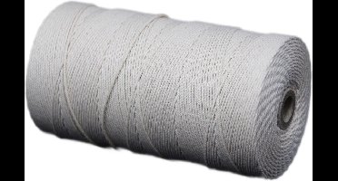 Katoenkoord - Ecru - Touw - spoel 100gr - dikte 1,5mm - lengte 130 mtr (Nr.16)