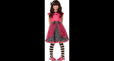 Smiffys - Santoro Ladybird Kinder Kostuum - Kids tm 12 jaar - Roze