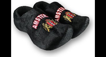 Klomppantoffels Amsterdam Zwart - Maat 45-47