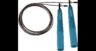 Avento Springtouw Staal - Speed Grip - Blauw