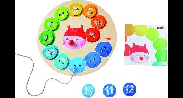 Haba Rijgspel Regenboogrups Junior Hout 15 Onderdelen
