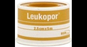 Leukopor Zeer gevoelige huid - Pleisters - 5 m x 2.5 cm - 1 rol