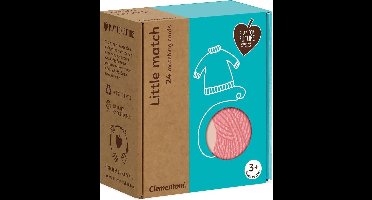 Clementoni Little Match Puzzel Voor En Na Junior 24-delig, puzzels kinderen