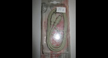 Elro PS/2 verlengkabel Toetsenbord snoer 1.8 mtr grijs