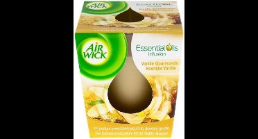 Air Wick Essential Oils Geurkaars Vanille - 105 gr - 35 Branduren