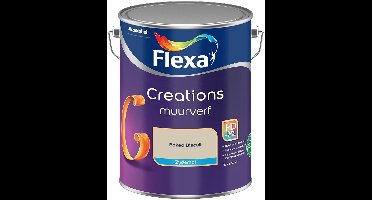 Flexa - Creations Muurverf Zijdemat - Baked Biscuit - Mengverf - 5 L