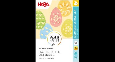 Haba knutselset - creatieve vouwset paaseieren voor kinderen.