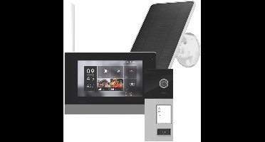 DiO draadloze Wi-Fi videofoon op batterij met zonnepaneel