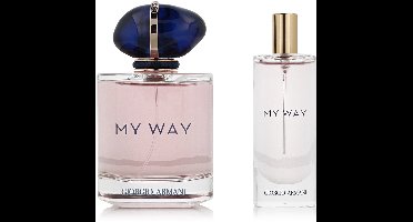 Armani My Way Giftset - 90 ml eau de parfum spray + 15 ml eau de parfum spray - cadeauset voor dames