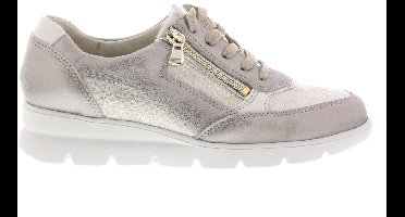 Dames Veterschoenen Waldlaufer H-bruni Platin 902001 Platina - Maat 6