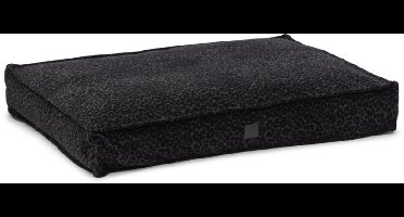 Designed By Lotte Ortho Ligkussen Wild Essence Antraciet - 100x70 cm - Hondenkussen
