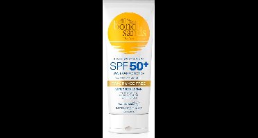 Bondi Sands SPF 50+ Zonnebrandcrème - Gezicht & Lichaam – Ook voor de gevoelige huid - Parfumvrij – Hoge Bescherming UVA/UVB – Waterresistent – 150 ml