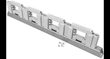 Eaton 4p XBSB254 - railsteunhouder - 2x80x10 mm - max 2500a