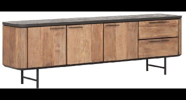DTP Home Soho tv meubel medium Teakhout Mortex - 190x40x60 cm