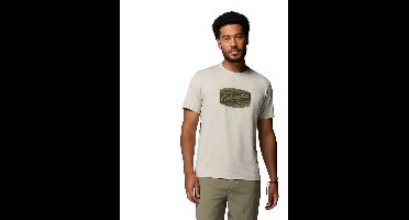 Columbia Parsons Point™ Graphic T-shirt Met Korte Mouwen Beige M Man