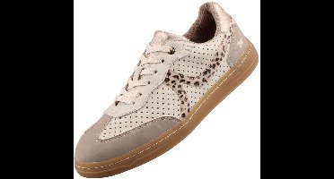Mustang Dames Sneaker Beige | Wit | Maat: 39