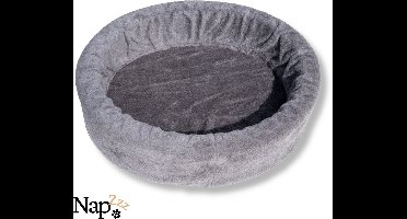 NapZZZ Orthopedische Bontmand Grijs No 5 85*73*21 cm