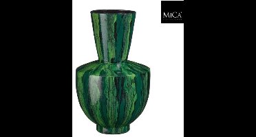 Mica Decorations Nigel Vaas d.groen H55xD35cm