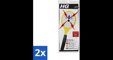 2 x HG X Elektrische Vliegenmepper - Vliegenmepper - Muggenwering - Wespenwering - Elektrische Vliegenmepper - Insectenwering