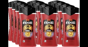 Axe 3-in-1 Douchegel Sunset Fresh - 12 x 250 ml - Voordeelverpakking