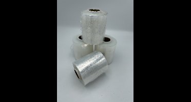 Mini wikkelfolie bundelfolie 20 micron 125 cm x 150 meter transparant | 40 stuks