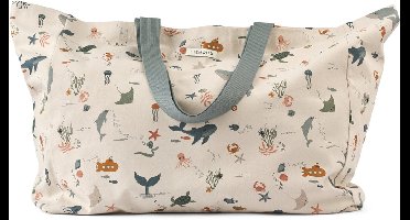 Liewood Maxi Tote Bag - Sea creature / Sandy