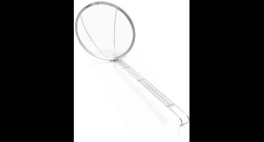 HENDI Frituurschep – Versterkte draadgreep – Roestvast staal – Ø 260 mm