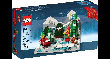 LEGO - Wintertafereel met elfen