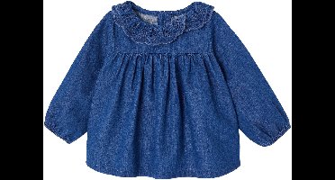 Vertbaudet Blouse voor babymeisjes van denim