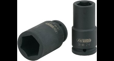 KS Tools ERGOTORQUE - Krachtdop 6-kant lang - 17 mm - 3/4" aansluiting - extra diep - professioneel gebruik