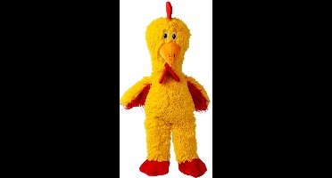 Kong Knots Chicken - Hondenspeelgoed - Geel M/L