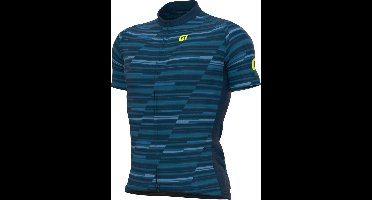 Ale Fietsshirt Korte Mouwen Solid Step - Blauw - L - Valt klein