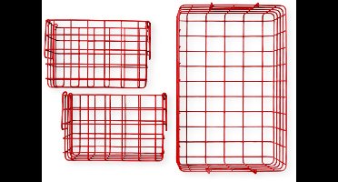 Mustard - Baskets - Manden - Set van 3 - Poppy