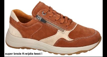 Waldlaufer -Heren - cognac/caramel - sneakers - maat 42