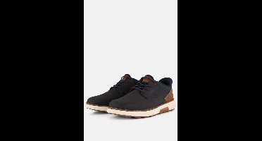 Rieker Instappers blauw Leer - Maat 45