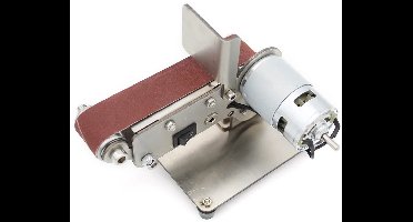 JAQZY Bandschuurmachine - Mini - Elektrisch - Compacte polijst en Slijpmachine - Nauwkeurige afwerking - 300 W - 795 Spindle Motor