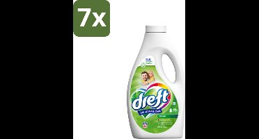 Dreft Vloeibaar Wasmiddel Origineel 32 Wasbeurten 1,4 liter - Bulkverpakking - 7 stuks