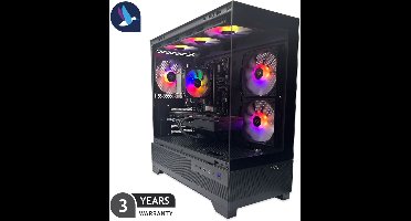 Diamond VI XXL ARGB Gaming PC | AMD Ryzen 7 - 5700X | NVIDIA RTX 5070 - 12 GB GDDR7 | 32 GB DDR4 | 1 TB SSD | WiFi | Windows 11 Pro