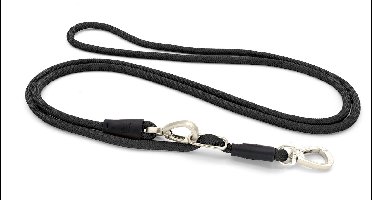 Morso Hondenriem Hands Free Soft Rope Gerecycled Zwart