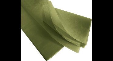 Mosgroen Vloeipapier 17g | Watervast & Kleurecht | 36x50cm 240 vel