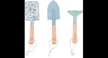 Little Dutch - Forest Friends Tuingereedschapset - Buiten Speelgoed - Blauw - Zandbakken & Accessoires - Tuinieren - Harkjes